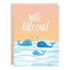 Lion Heart Prints NEW Hello Little One Baby Greeting Card