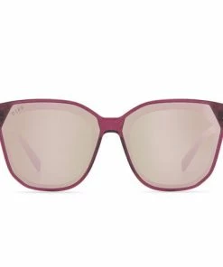 Wanderlust By Abby Festive Umbria Cherry Blossom Mirrored Sunglasses