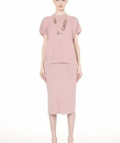 Wanderlust By Abby Boat Neck Top And Midi Set NEW