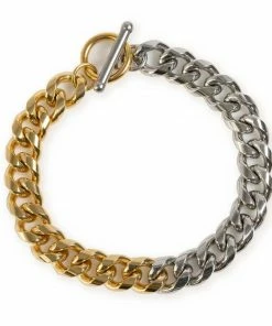Wanderlust By Abby Bracha Ashley Two Tone Bracelet NEW