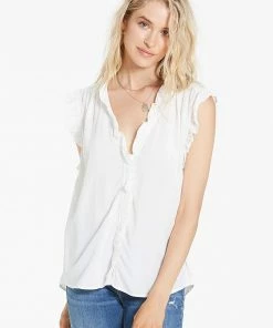 Wanderlust By Abby Ellie Ruffle Shirt
