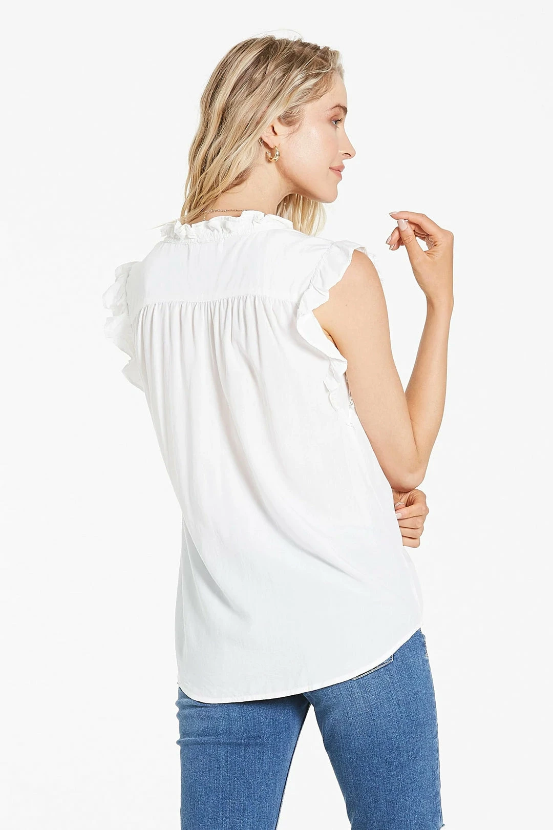 Wanderlust By Abby Ellie Ruffle Shirt 4 Wanderlust By Abby Ellie Ruffle Shirt
