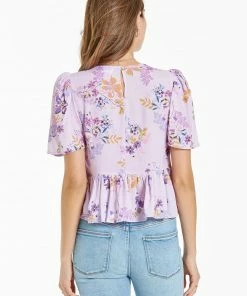 Wanderlust By Abby Zilo Peplum Shirt