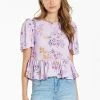 Wanderlust By Abby Zilo Peplum Shirt