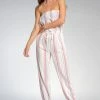 Wanderlust By Abby NEW Multicolor Strapless Jumpsuit 2 Wanderlust By Abby NEW Multicolor Strapless Jumpsuit