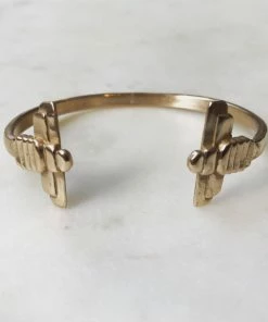 Mimosa Handcrafted JEWELRY Mimosa Double Bee Bangle