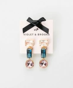 Wanderlust By Abby Cleo Crystal Drop Earrings