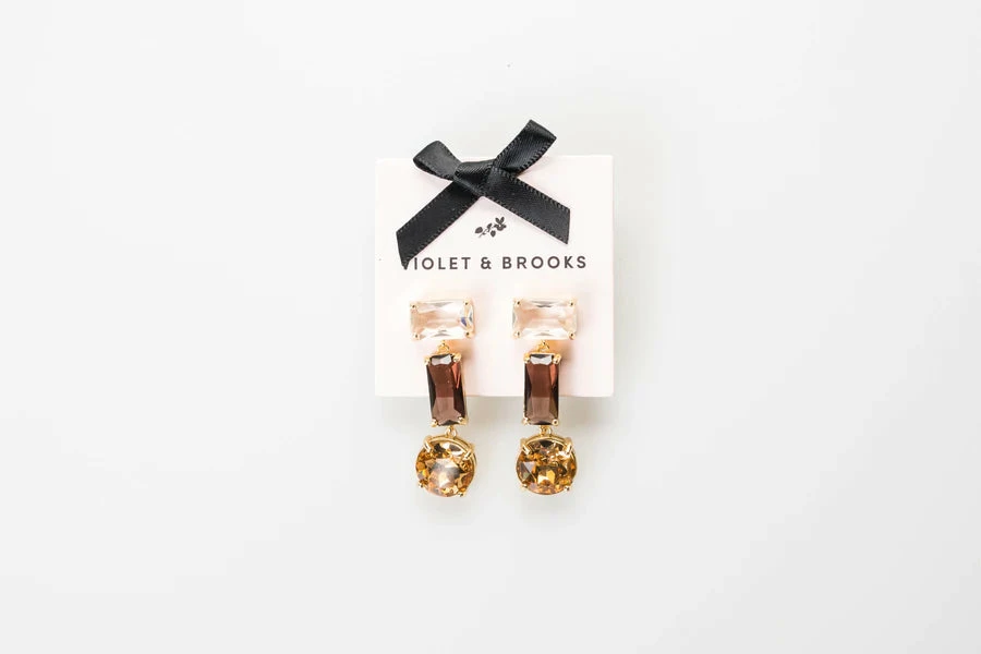 Wanderlust By Abby Cleo Crystal Drop Earrings 6 Wanderlust By Abby Cleo Crystal Drop Earrings