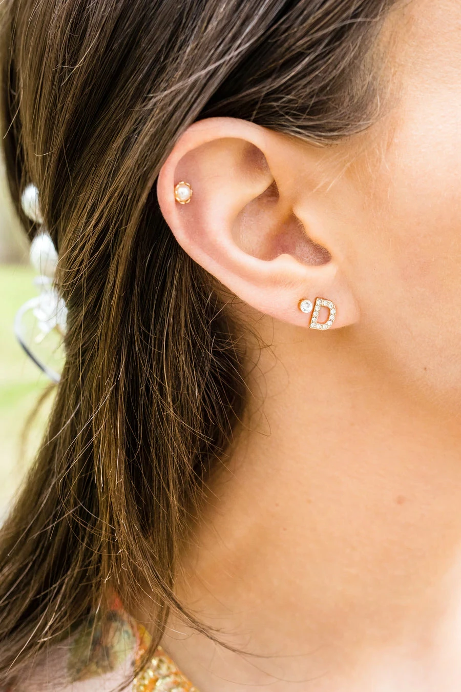 Wanderlust By Abby Personalized Pennant Earring Set 4 Wanderlust By Abby Personalized Pennant Earring Set