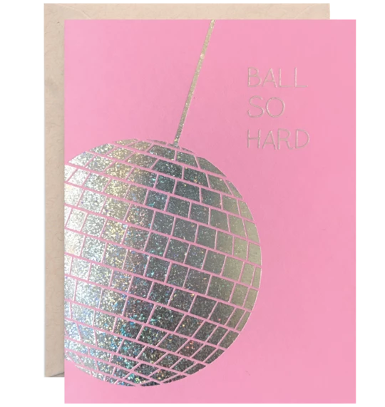 Lion Heart Prints NEW Ball So Hard Greeting Card 3 Lion Heart Prints NEW Ball So Hard Greeting Card