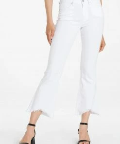 Wanderlust By Abby Jeanne Cropped Flare Jeans NEW