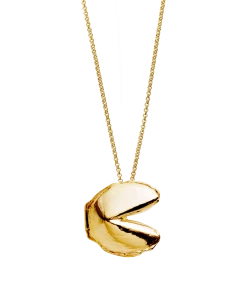 Wanderlust By Abby FORTUNE COOKIE LOCKET JEWELRY