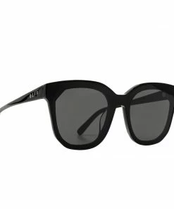 Wanderlust By Abby Diff Gia Black Sunglasses