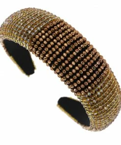 Wanderlust By Abby Bedazzled Two Stripe Fashion Headband NEW