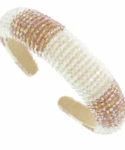 Wanderlust By Abby NEW Two Striped Bedazzled Fashion Headband