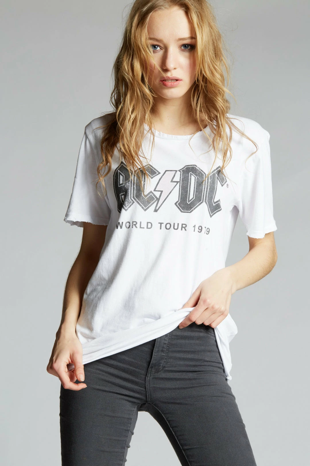 Wanderlust By Abby AC/DC Highway To Hell Bolt Tee CLOTHING 3 Wanderlust By Abby AC/DC Highway To Hell Bolt Tee CLOTHING