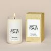Wanderlust By Abby DRY GOODS Let's Toast Candle