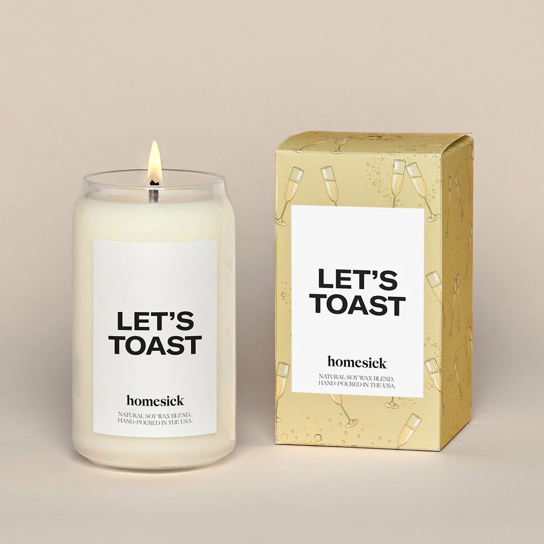 Wanderlust By Abby DRY GOODS Let's Toast Candle 3 Wanderlust By Abby DRY GOODS Let's Toast Candle