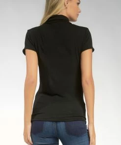 Wanderlust By Abby Short Sleeve Turtleneck