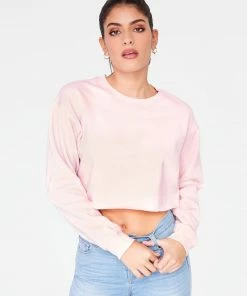 Wanderlust By Abby Hey You Cropped Sweatshirt NEW