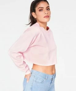 Wanderlust By Abby Hey You Cropped Sweatshirt NEW