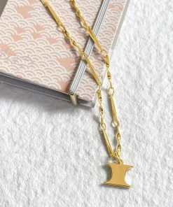 Wanderlust By Abby Letter Necklace NEW