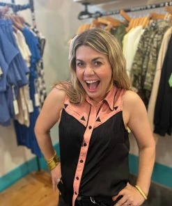 Wanderlust By Abby Western Blouse