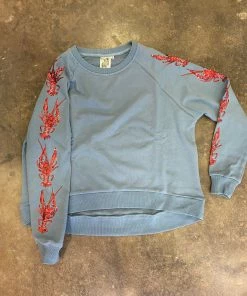 Queen Of Sparkles Crawfish Sweatshirt CLOTHING