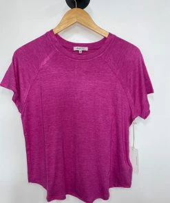 Wanderlust By Abby NEW Basic Fuchsia Tee