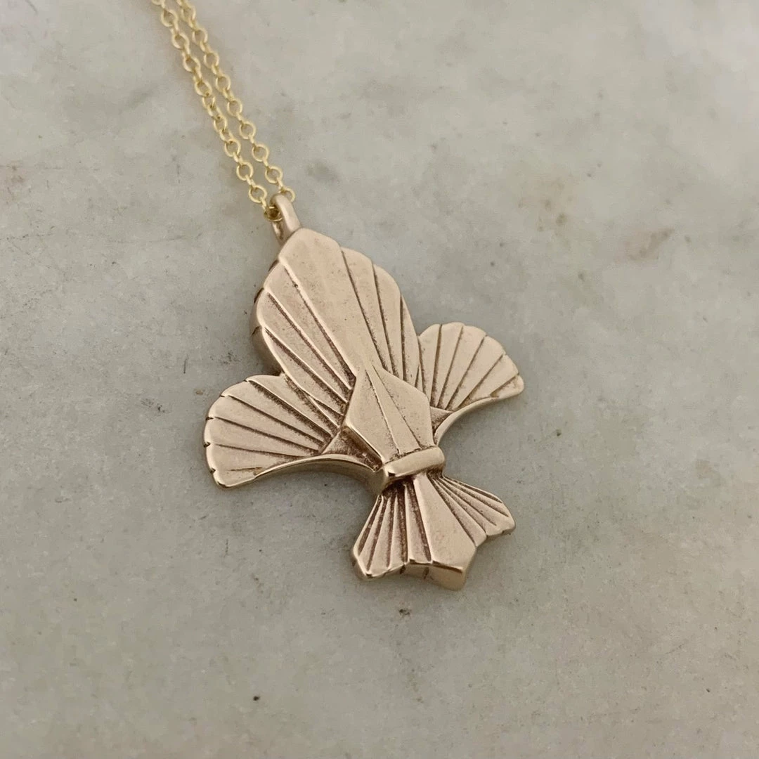 Mimosa Handcrafted Mimosa Fleur De Lis Necklace NEW 5 Mimosa Handcrafted Mimosa Fleur De Lis Necklace NEW