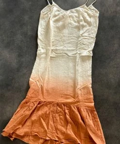 Wanderlust By Abby NEW Woven Gauze Ombre Cami Dress