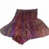 CLOTHING Queen Of Sparkles Purple Rainbow Swing Shorts