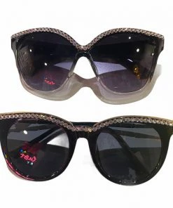 Wanderlust By Abby Rhinestone Shades Sunglasses