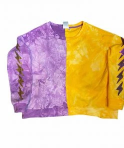 Queen Of Sparkles Lighting Sleeve Sweatshirt CLOTHING