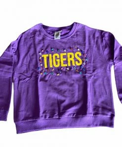 Queen Of Sparkles Rhinestone Sweatshirt CLOTHING