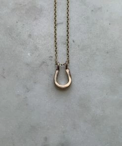 JEWELRY Mimosa Handcrafted Horseshoe Necklace