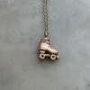 Mimosa Handcrafted Roller Skate Necklace 2 Mimosa Handcrafted Roller Skate Necklace
