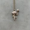 Mimosa Handcrafted Flamingo Necklace 1 Mimosa Handcrafted Flamingo Necklace