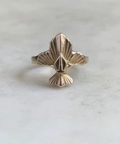 JEWELRY Mimosa Handcrafted Fleur De Lis Ring