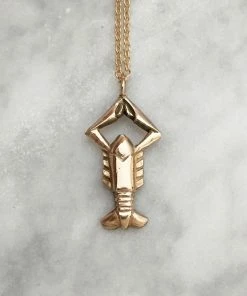 Mimosa Handcrafted JEWELRY Mimosa Crawfish Necklace