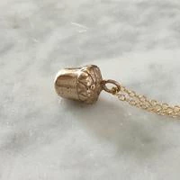 Mimosa Handcrafted JEWELRY Mimosa Acorn Necklace