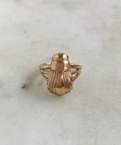 Mimosa Handcrafted JEWELRY Mimosa Southern Scarab June Bug Ring