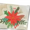 Wanderlust By Abby NEW Poinsettia Shaped Napkins