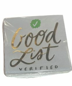 Wanderlust By Abby Good List Napkins DRY GOODS