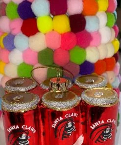 Wanderlust By Abby Santa Claws Ornament