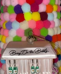 Wanderlust By Abby Bubbly Cart Ornament