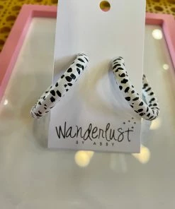 Wanderlust By Abby Dalmation Hoops