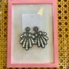 Wanderlust By Abby Gray Pearl Beaded Earrings NEW