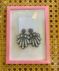 Wanderlust By Abby Gray Pearl Beaded Earrings NEW