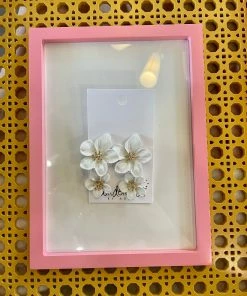 Wanderlust By Abby NEW Gold Bud Flower Dangles